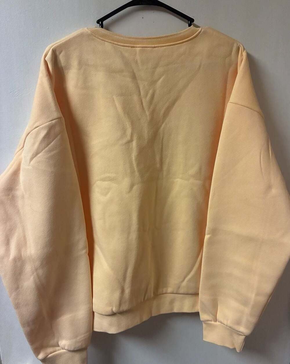 Edikted '1980' Embroidered V-Neck Fleece Sweatshirt - Picture 5 of 7